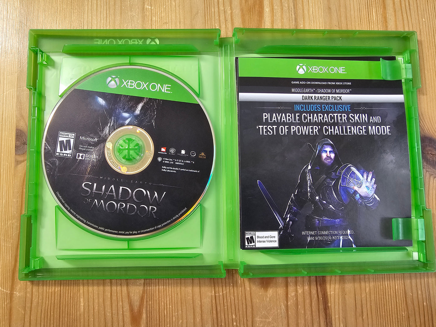 Middle-Earth: Shadow of Mordor | Microsoft Xbox One (2014)