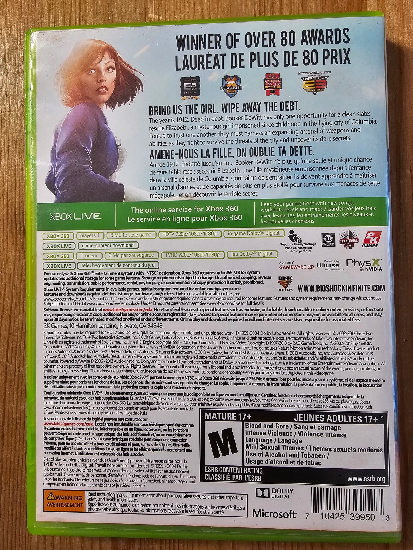 BioShock Infinite | Microsoft Xbox 360 (2013)
