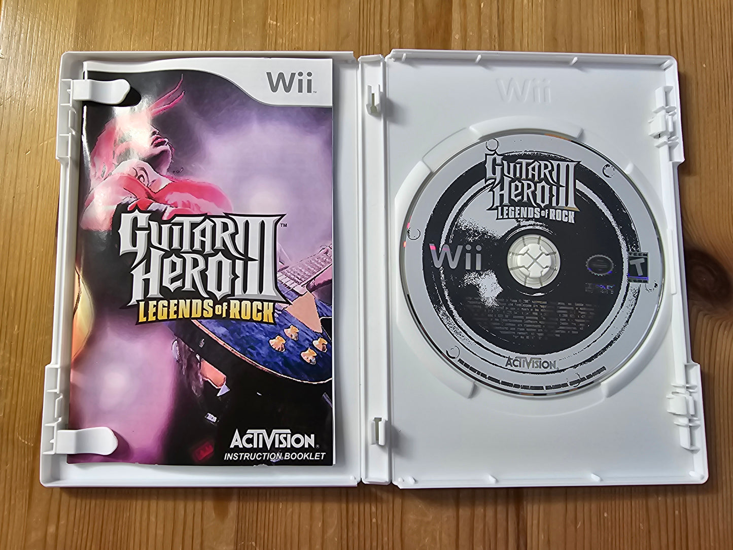 Guitar Hero 3 III Legends Of Rock (Nintendo Wii (2006)