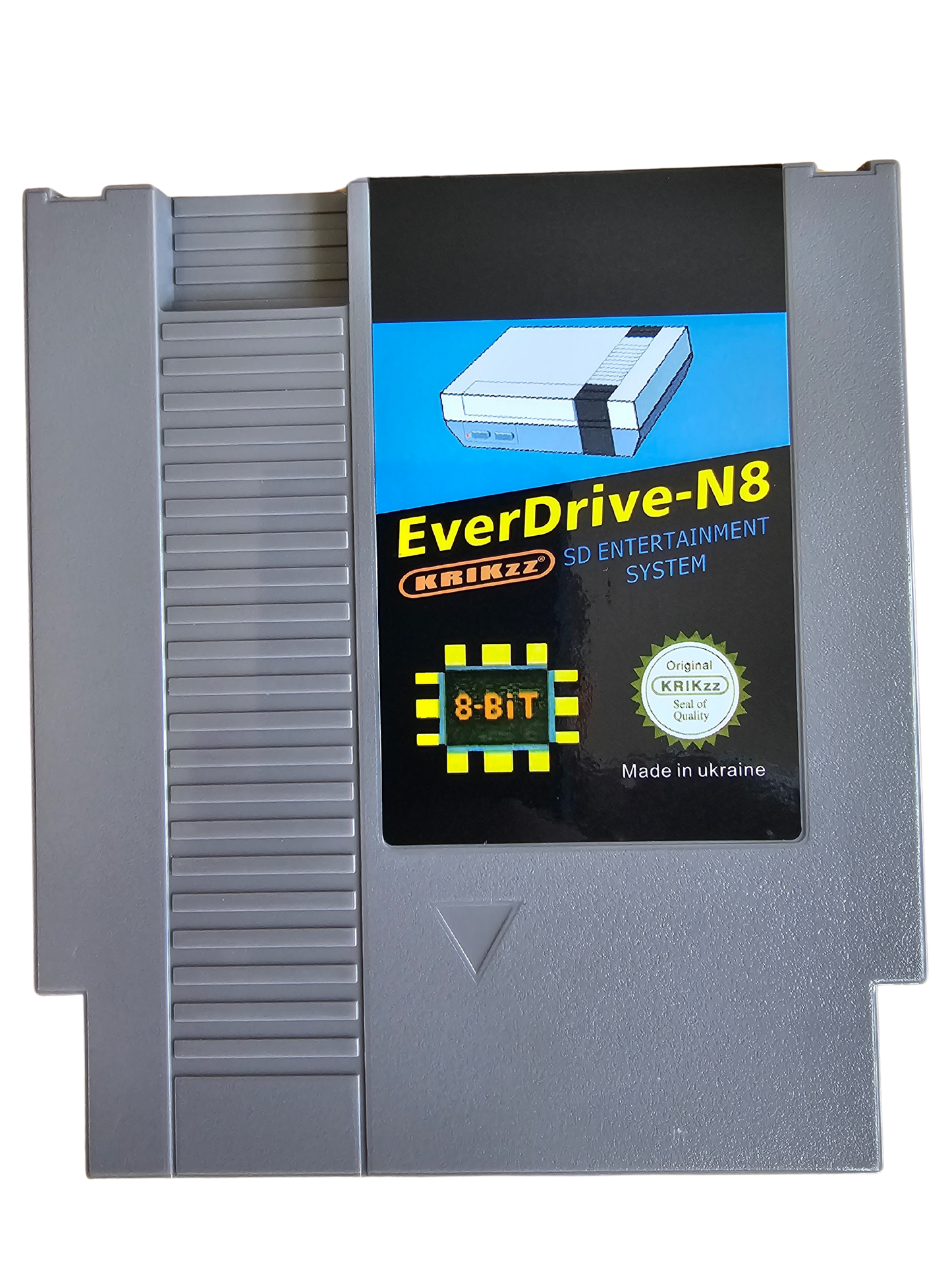 EverDrive Model No. N8 Game Cartridge Nintendo NES with SD Card