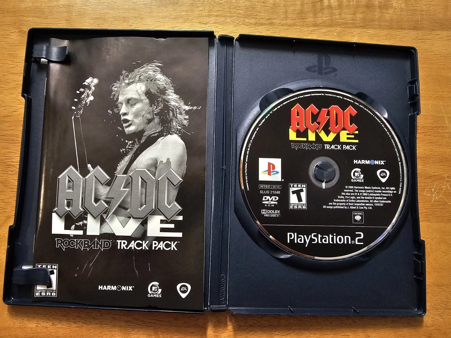 AC/DC Live: Rock Band Track Pack Sony PlayStation 2