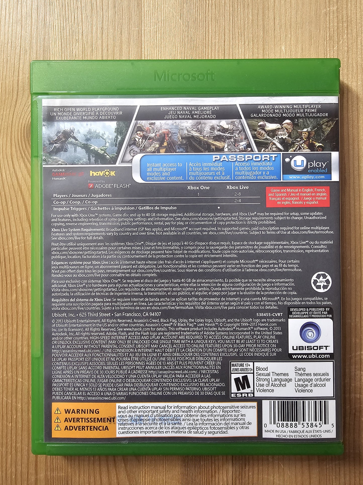 Assassin's Creed IV Black Flag | Microsoft Xbox One
