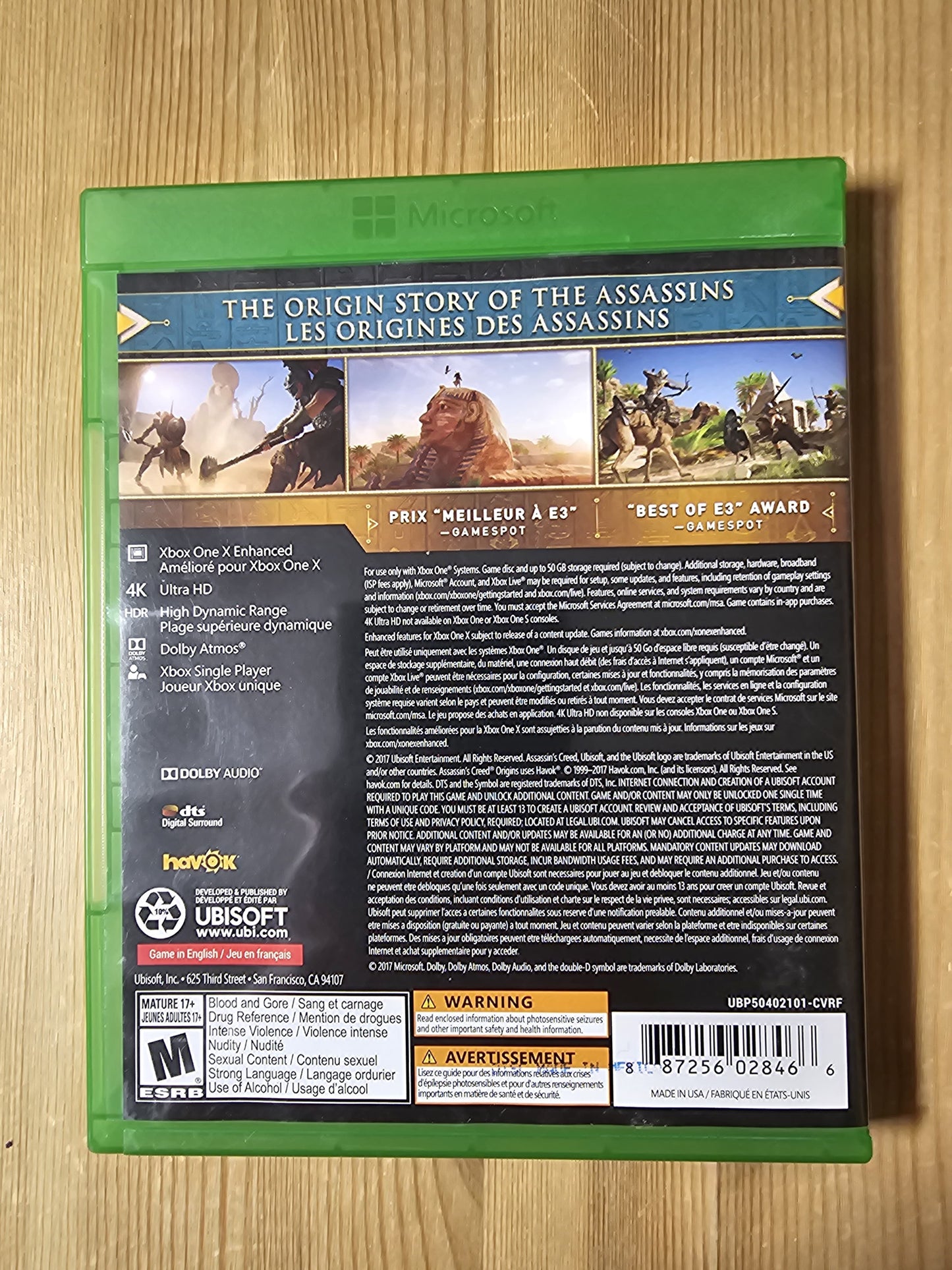 Assassin's Creed Origins | Microsoft Xbox One (2017)