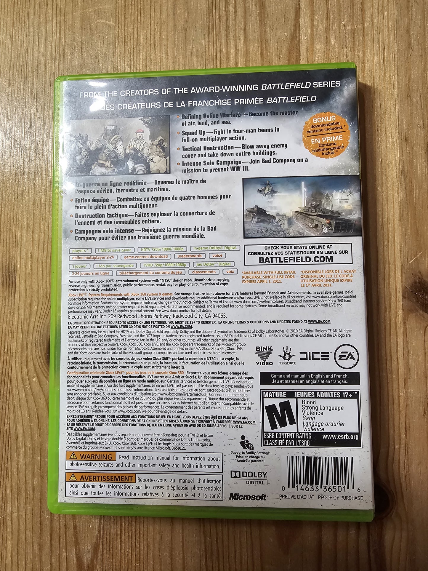 Battlefield: Bad Company 2 | Microsoft Xbox 360