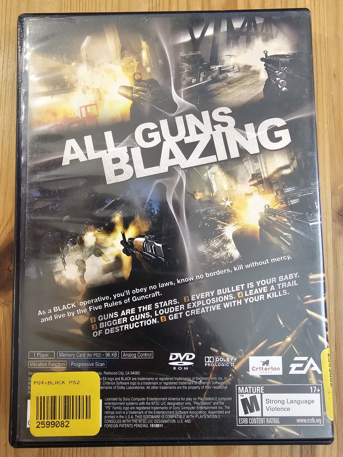 Black | PlayStation 2