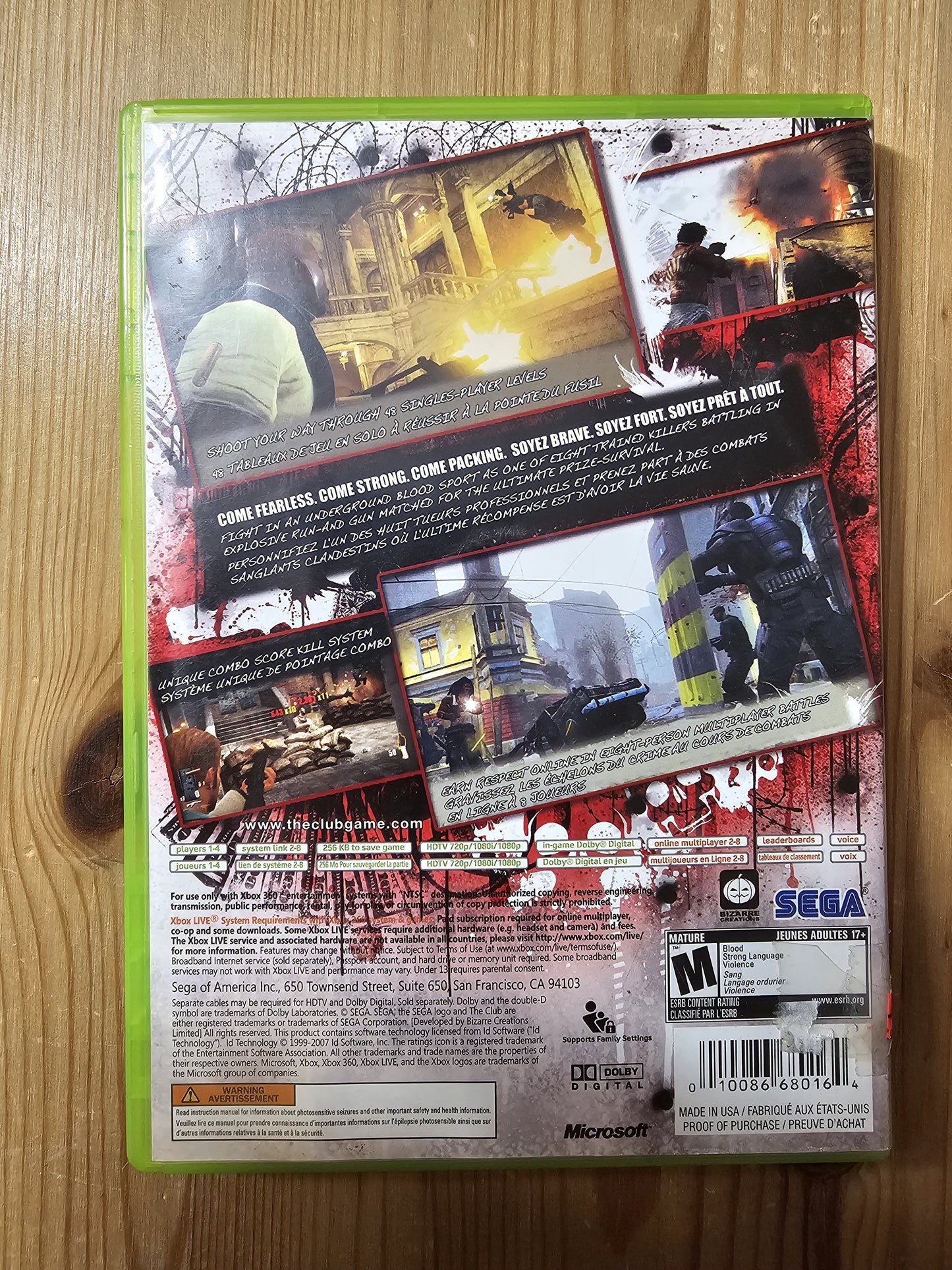 The Club | Microsoft Xbox 360 (2008)