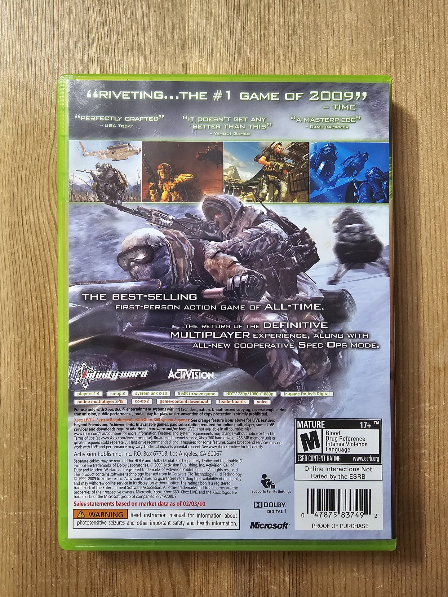 Call of Duty: Modern Warfare 2 | Microsoft Xbox 360 (2010)
