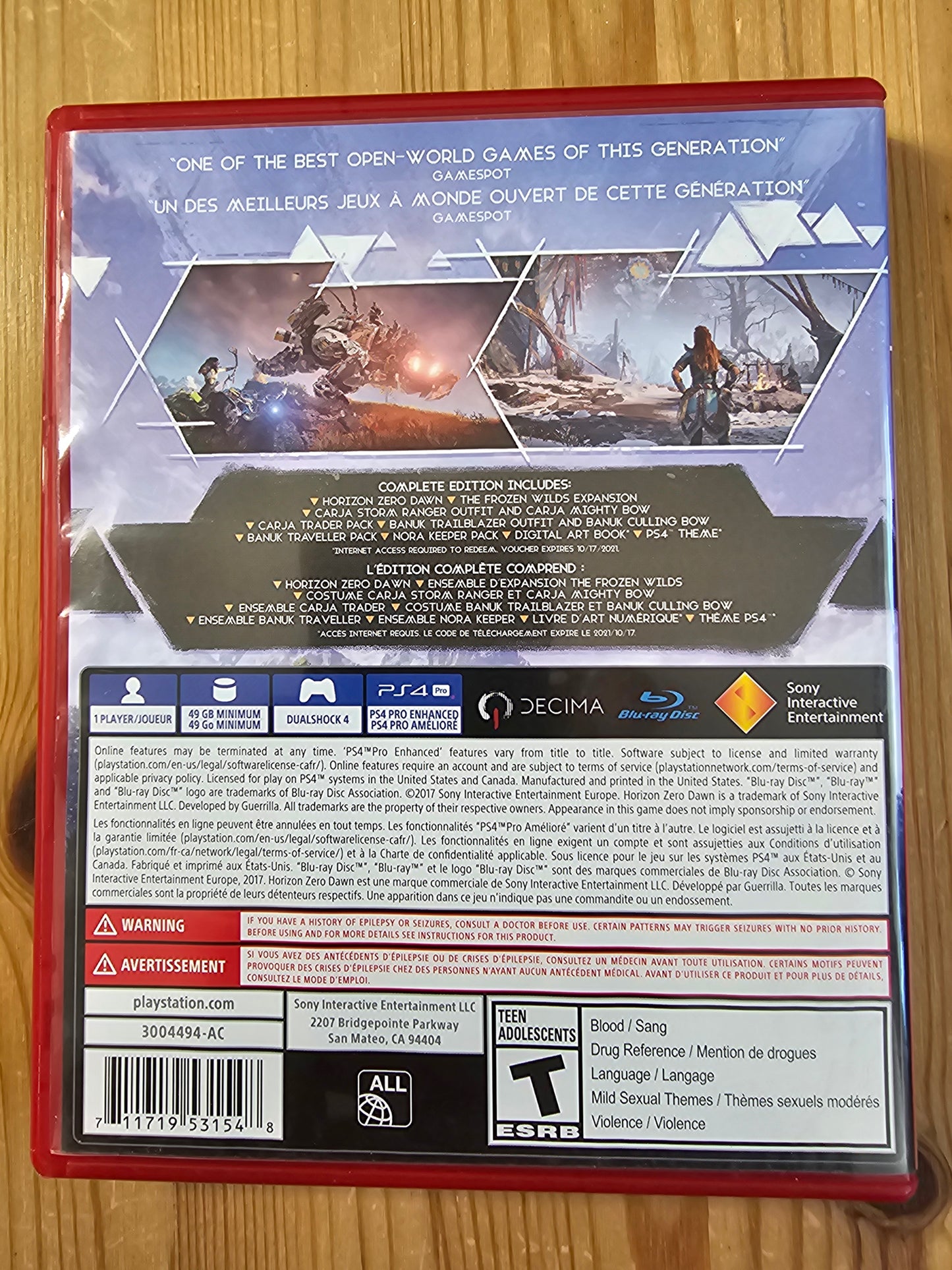 Horizon Zero Dawn | Sony PlayStation 4