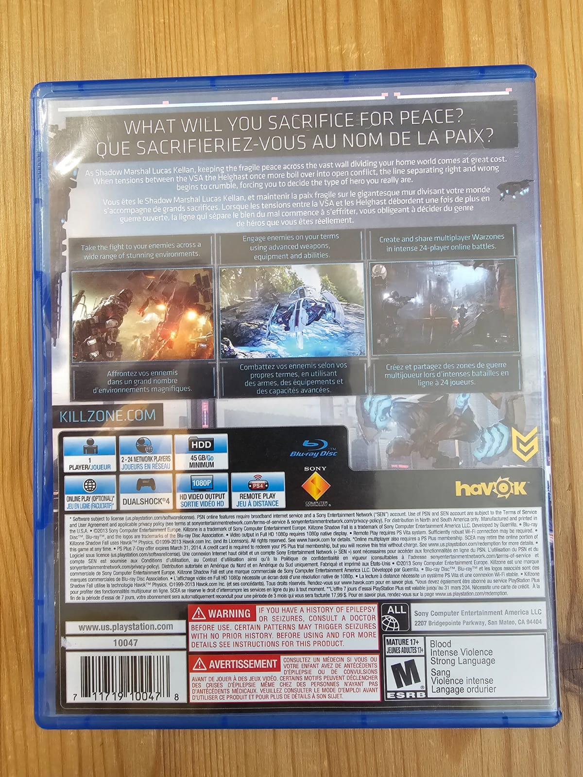 Killzone Shadow Fall | Sony PlayStation 4