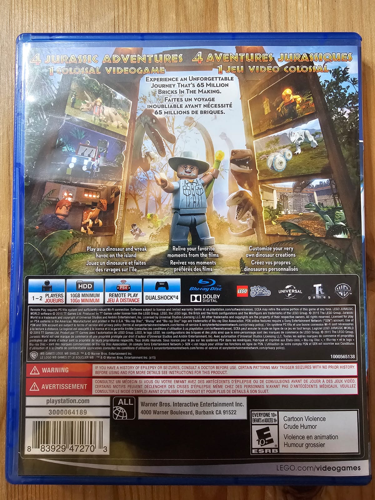 Lego Jurassic World | Sony PlayStation 4
