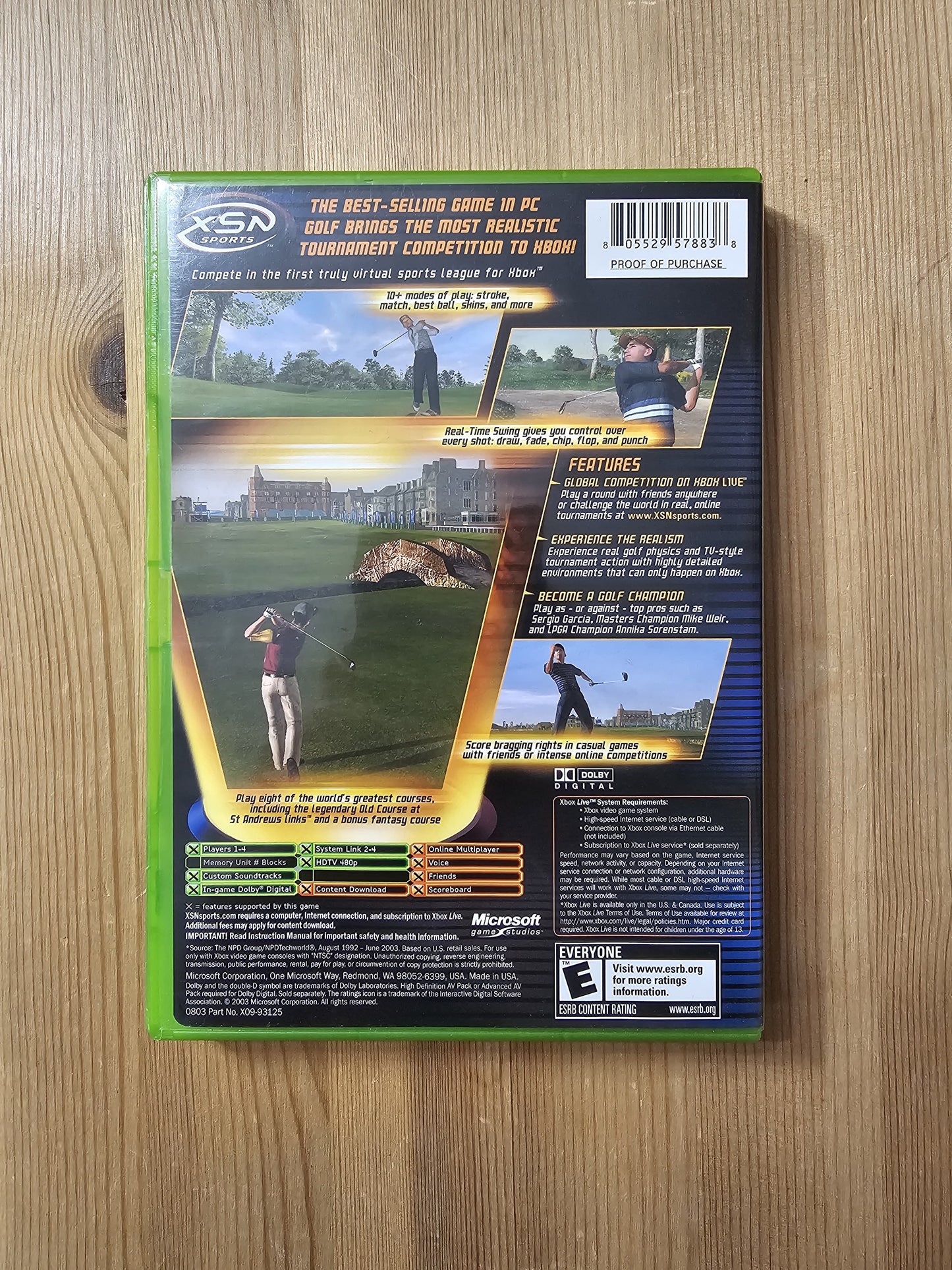 Links 2004 | Microsoft Xbox (2003)