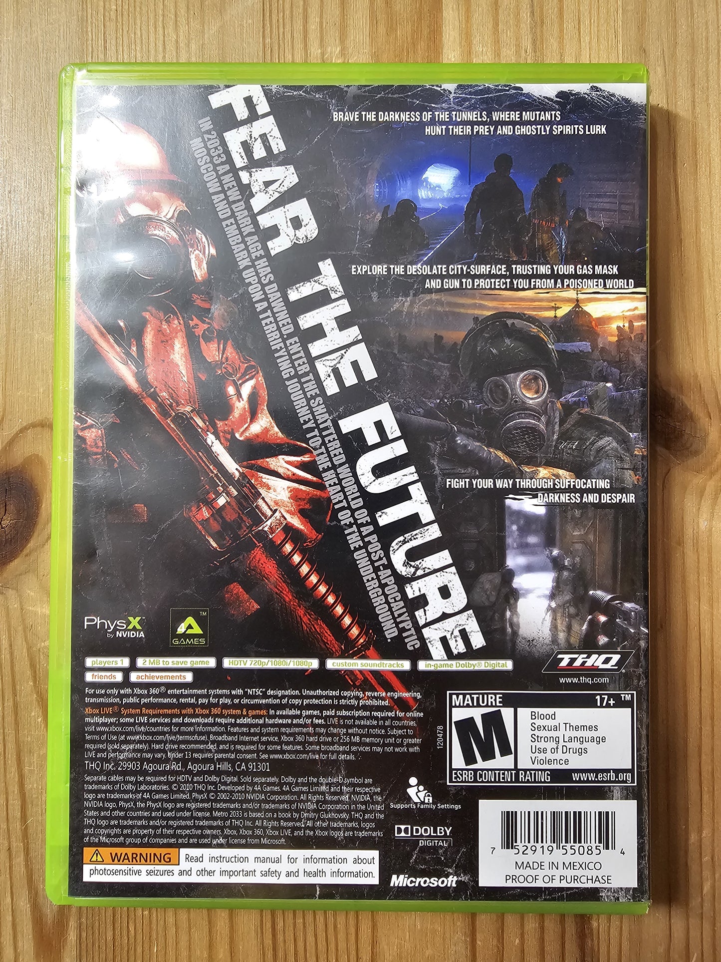 Metro 2033 | Microsoft Xbox 360 (2010)