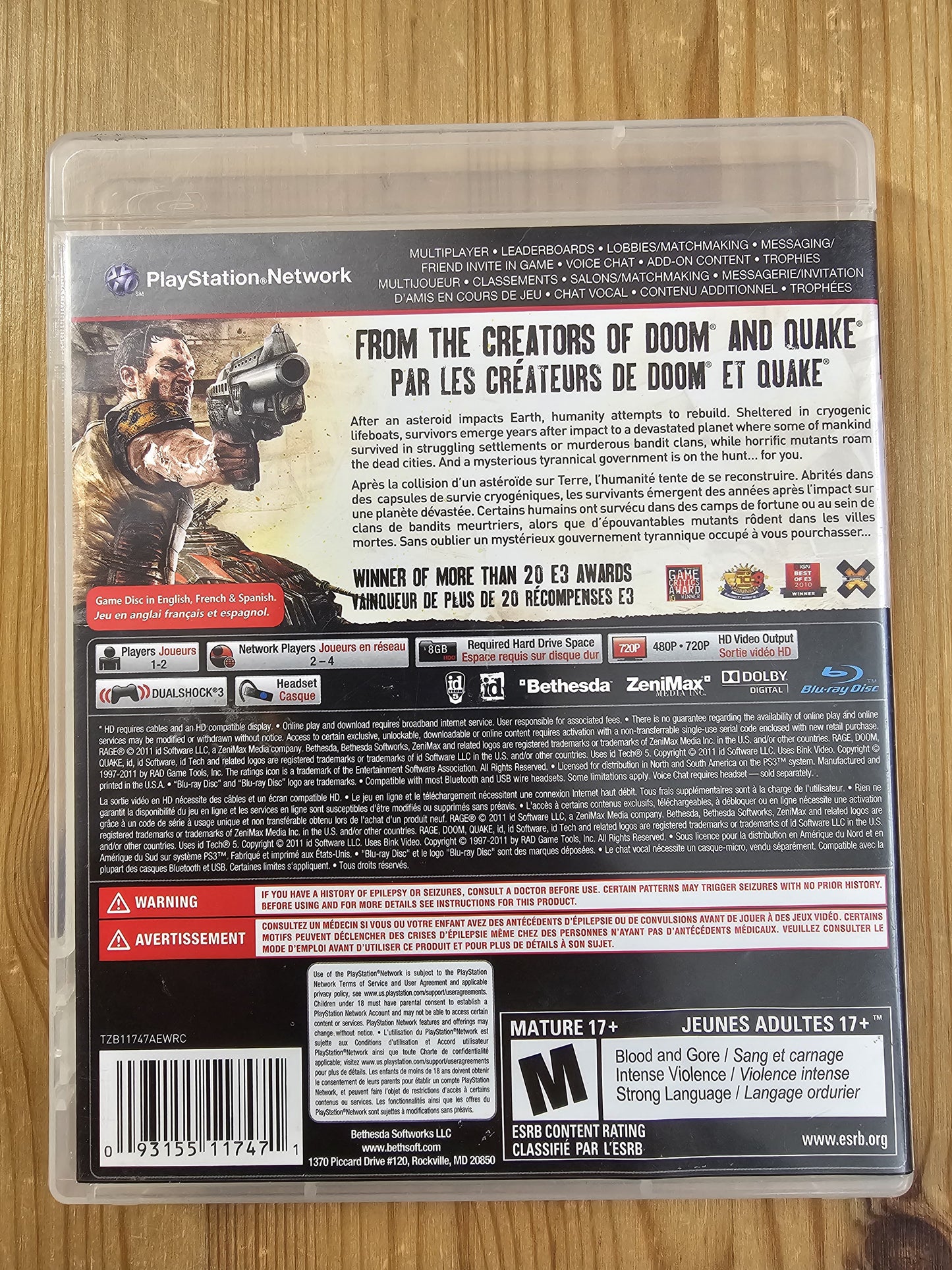 Rage: Anarchy Edition | Sony PlayStation 3 (2011)