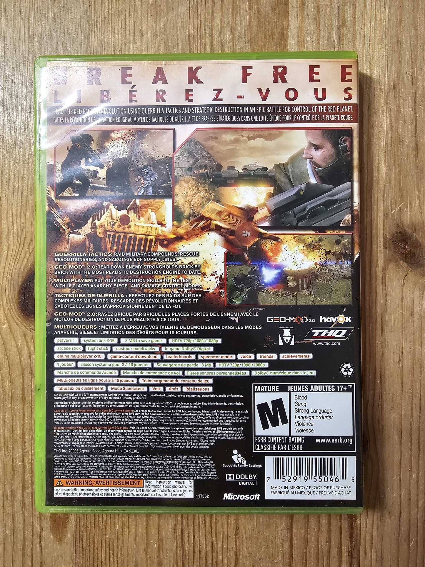 Red Faction Guerrilla | Microsoft Xbox 360