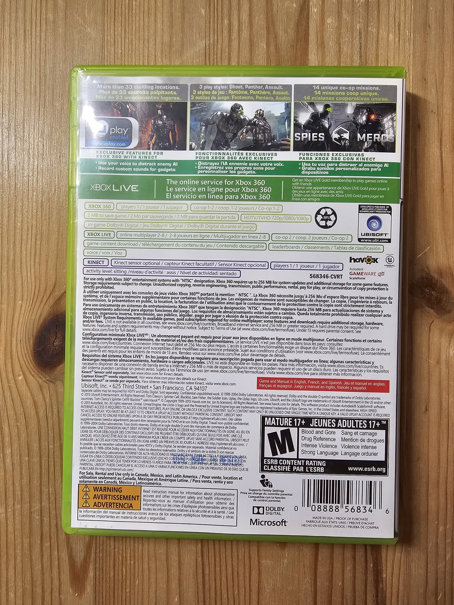 Splinter Cell: Blacklist Special Edition | Microsoft Xbox 360