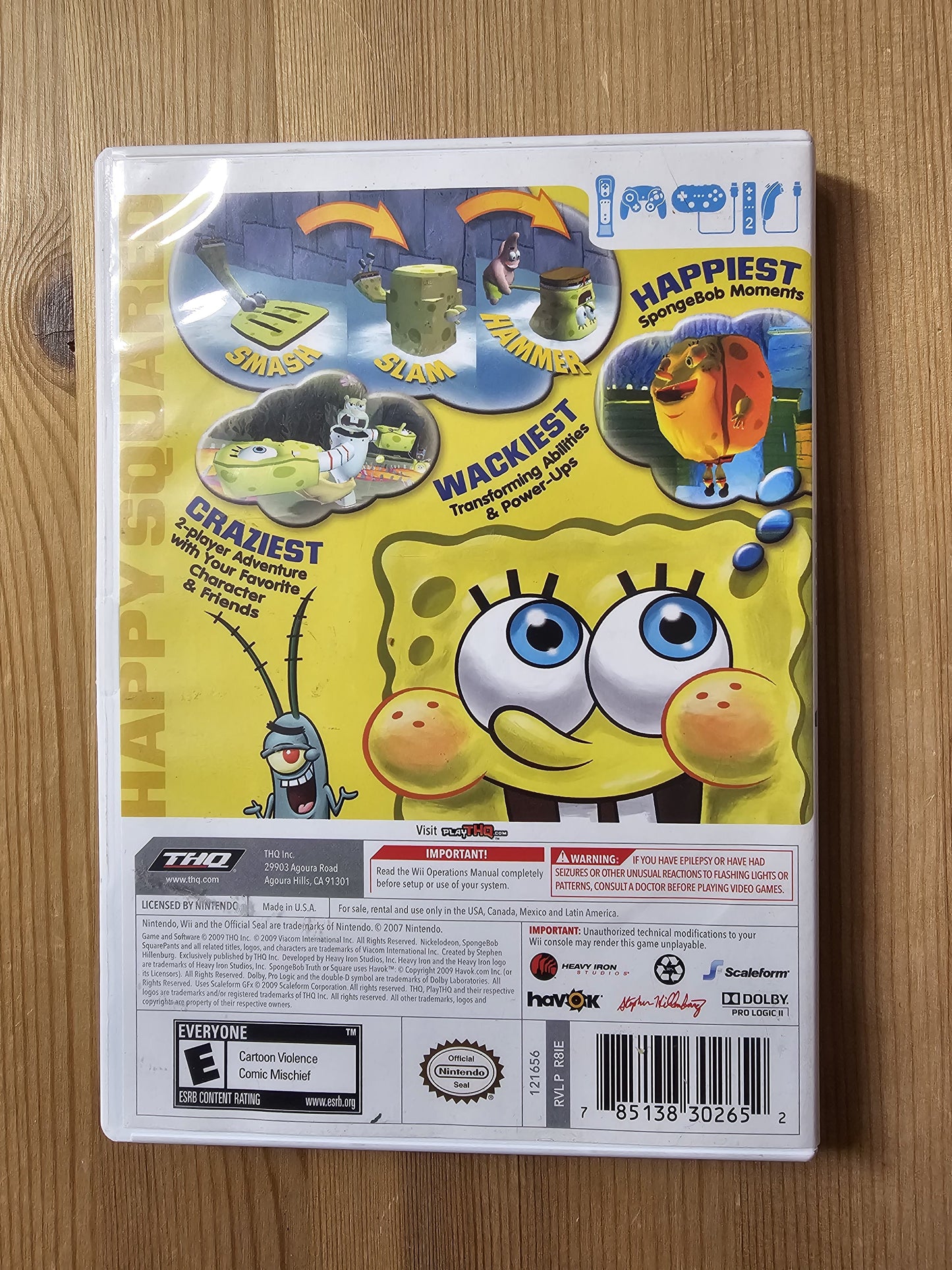 SpongeBob's Truth or Square | Nintendo Wii (2009)