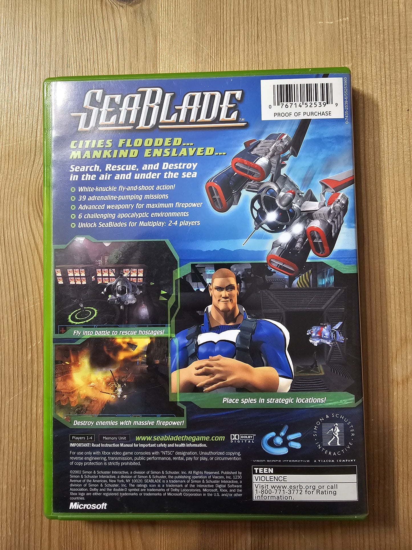 SeaBlade | Microsoft Xbox (2002)