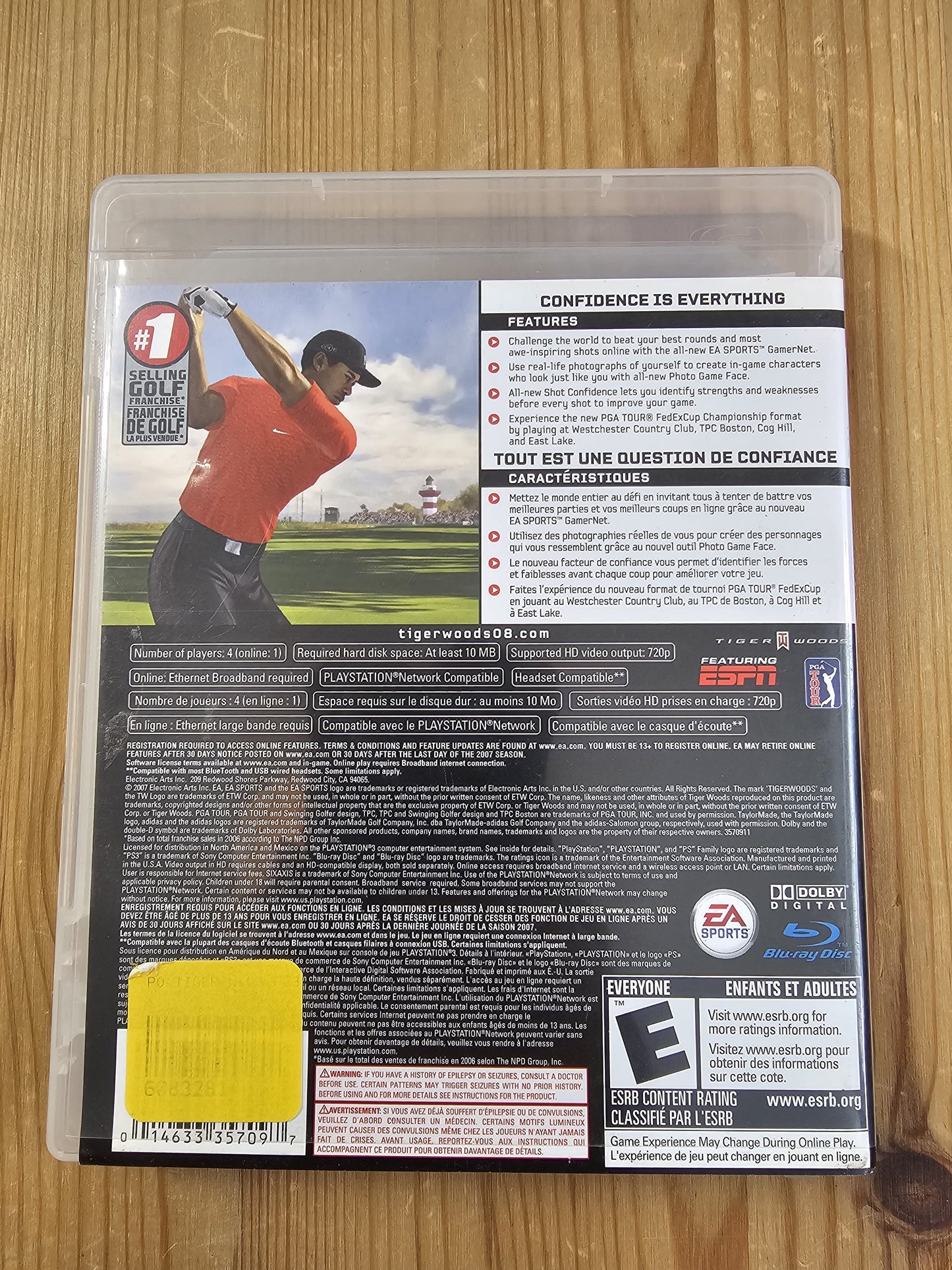 Tiger Woods PGA Tour 08 | Sony PlayStation 3 (2007)