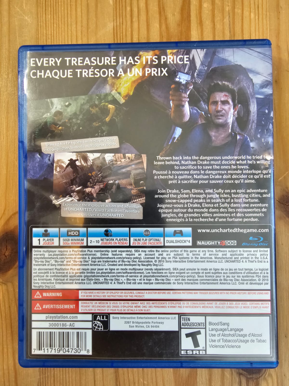 Uncharted 4: A Thief's End | PlayStation 4