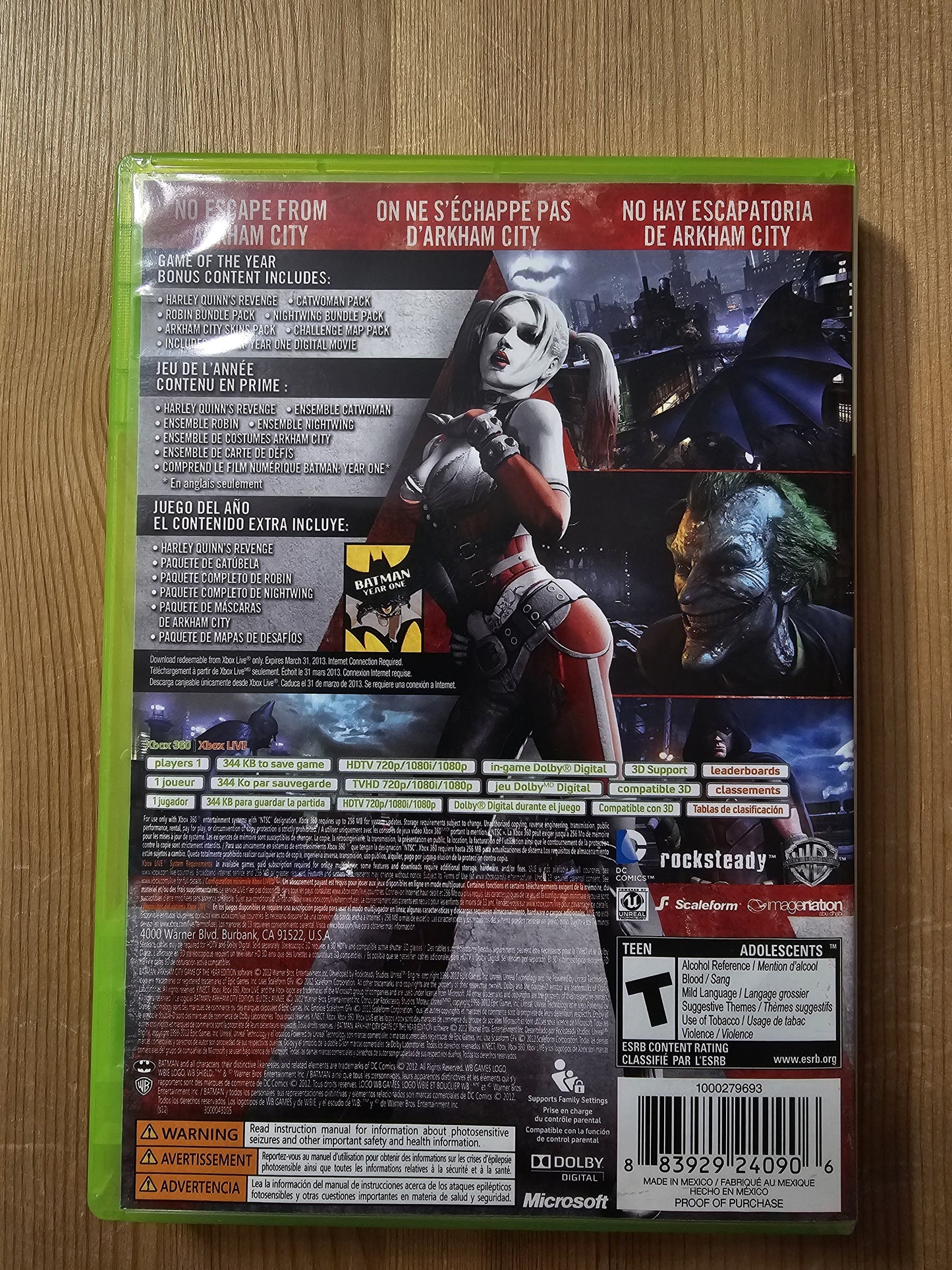 Batman: Arkham City | Microsoft Xbox 360 (2012)