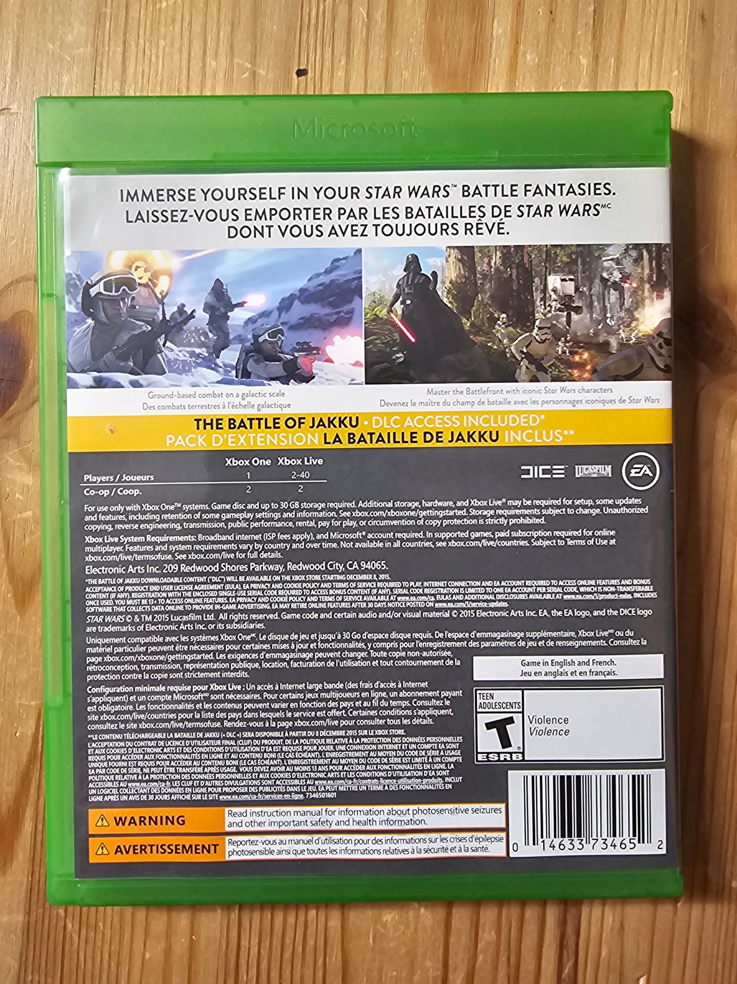 Star Wars: Battlefront | Microsoft Xbox One (2015)