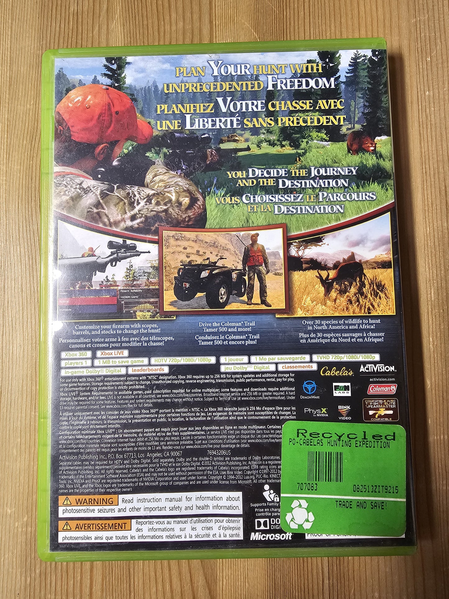 Cabela's Hunting Expeditions | Microsoft Xbox 360 (2012)