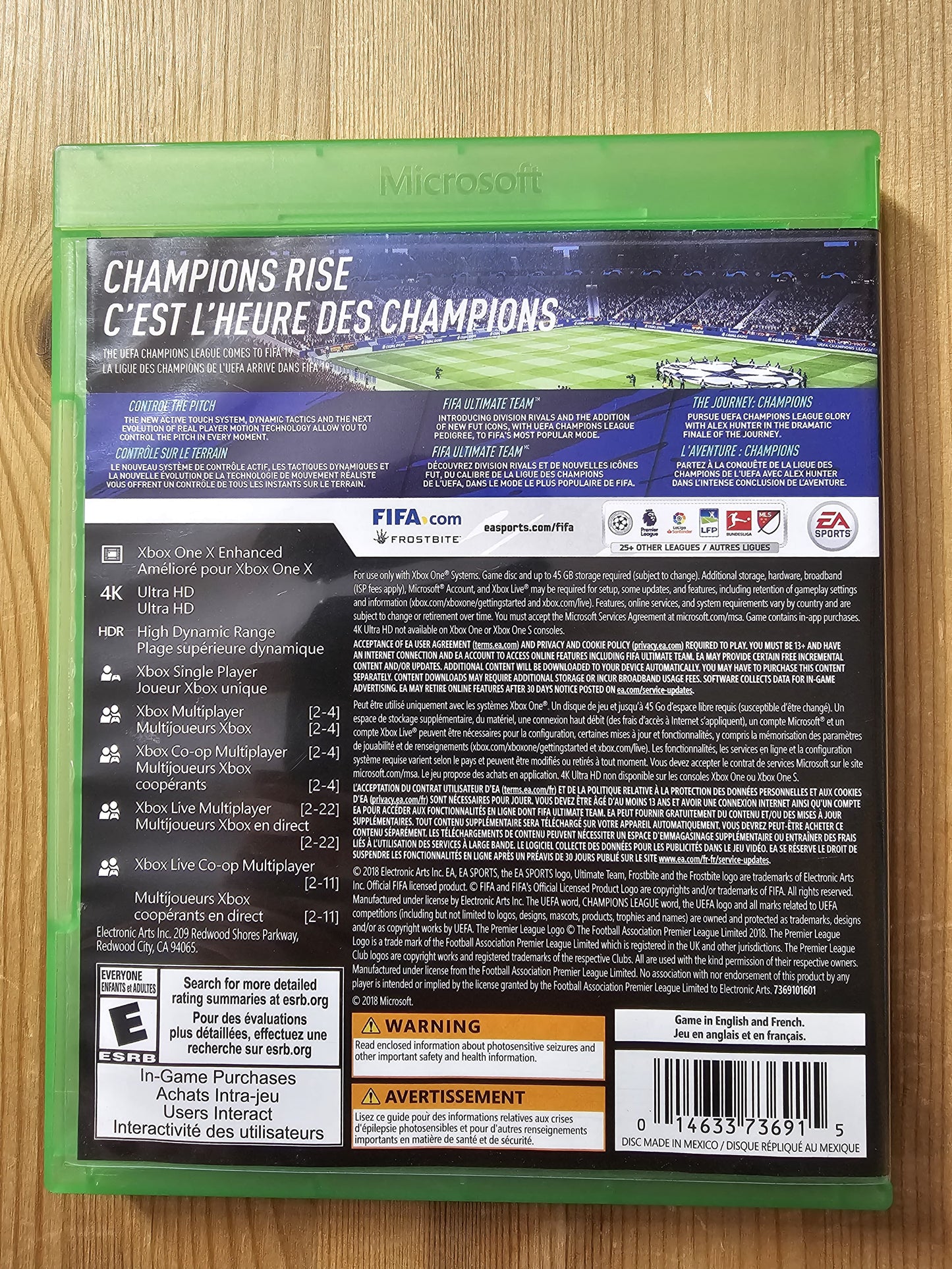 FIFA 19 Game | Xbox One (2018)