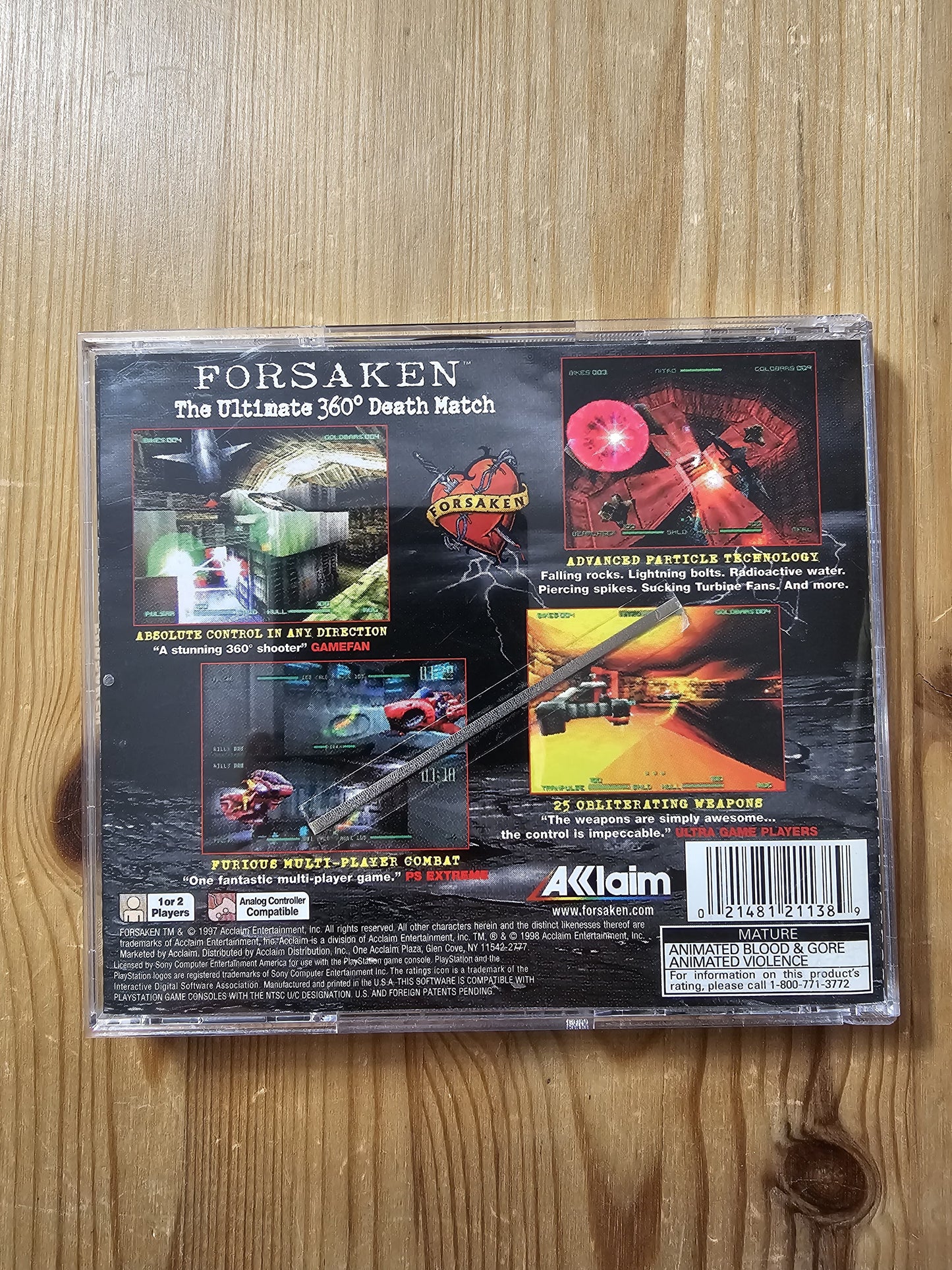 Forsaken | Sony PlayStation 1 (1998)