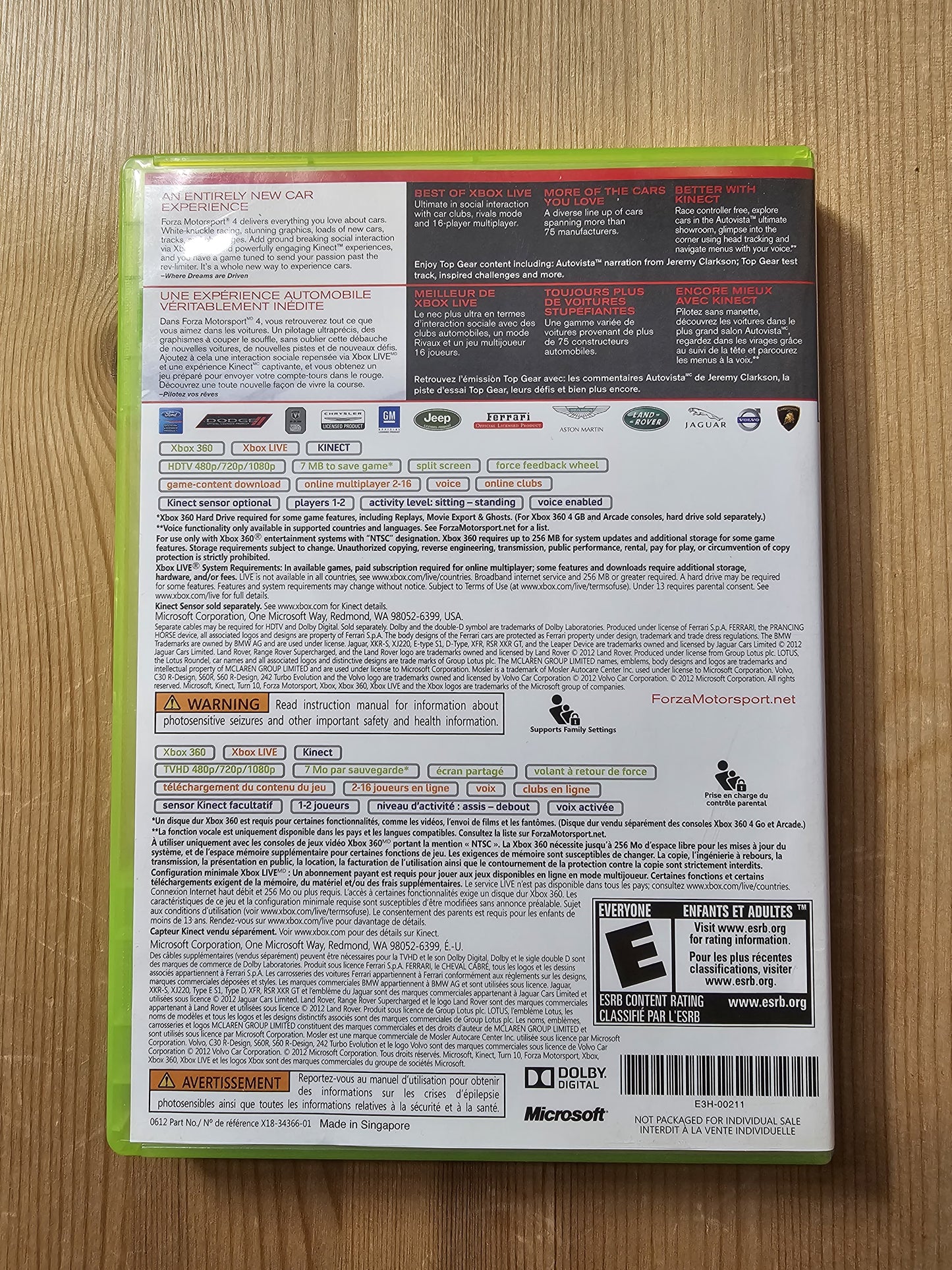 Forza Motorsport 4 | Microsoft Xbox 360 (2011)