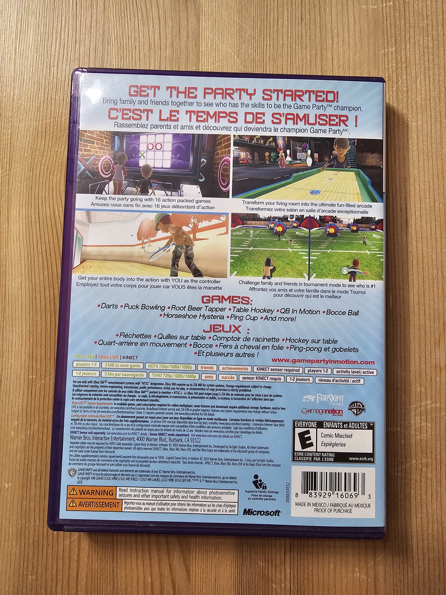 Game Party: In Motion | Microsoft Xbox 360 (2010)
