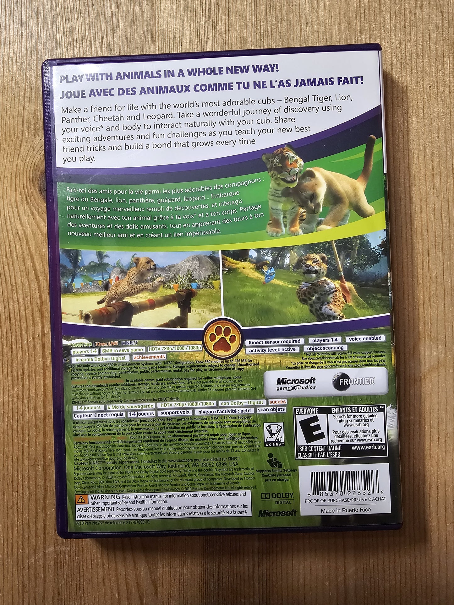 Kinectimals | Microsoft Xbox 360 (2010)