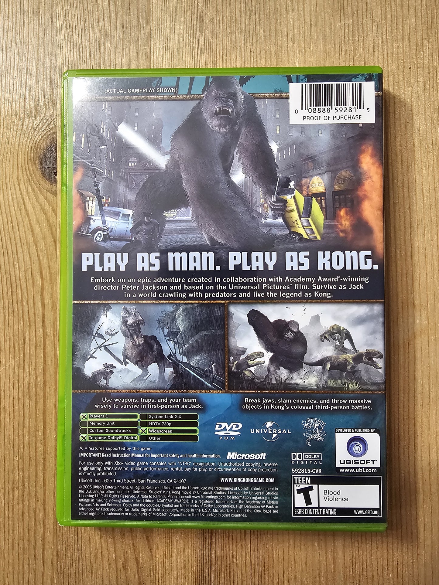 Peter Jackson's King Kong | Microsoft Xbox 360 (2005)