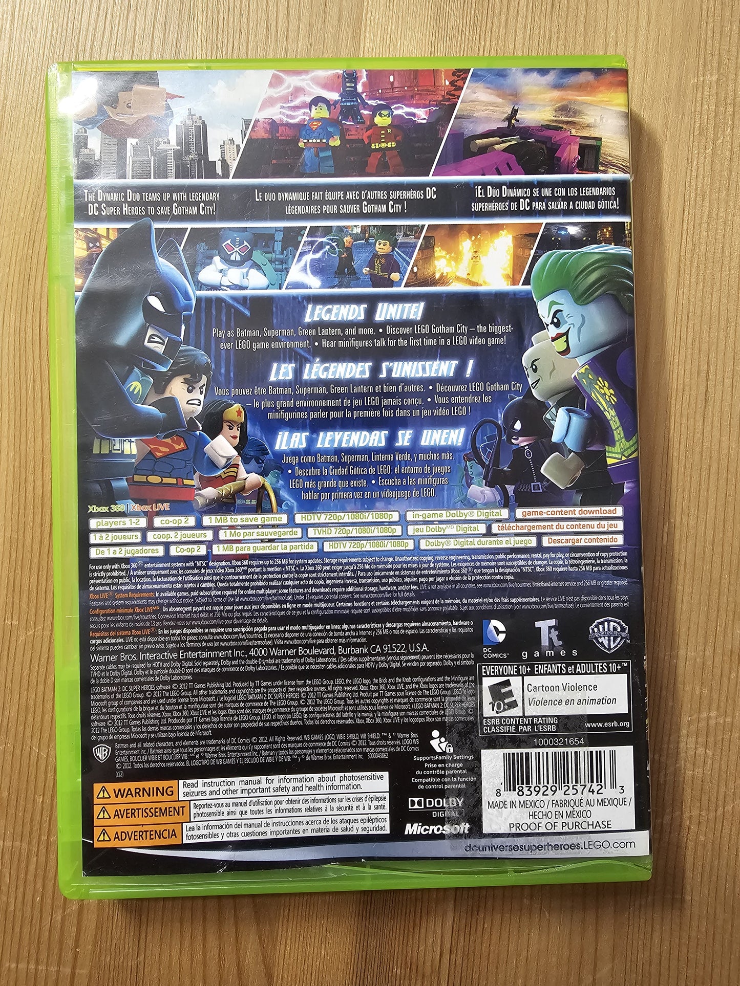 LEGO Batman 2: DC Super Heroes | Microsoft Xbox 360 (2012)