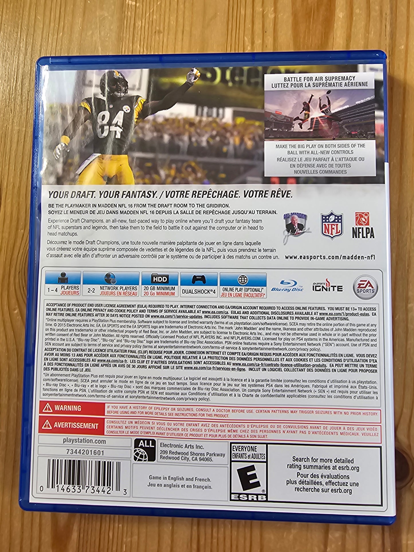 Madden NFL 16 | Sony PlayStation 4 (2015)