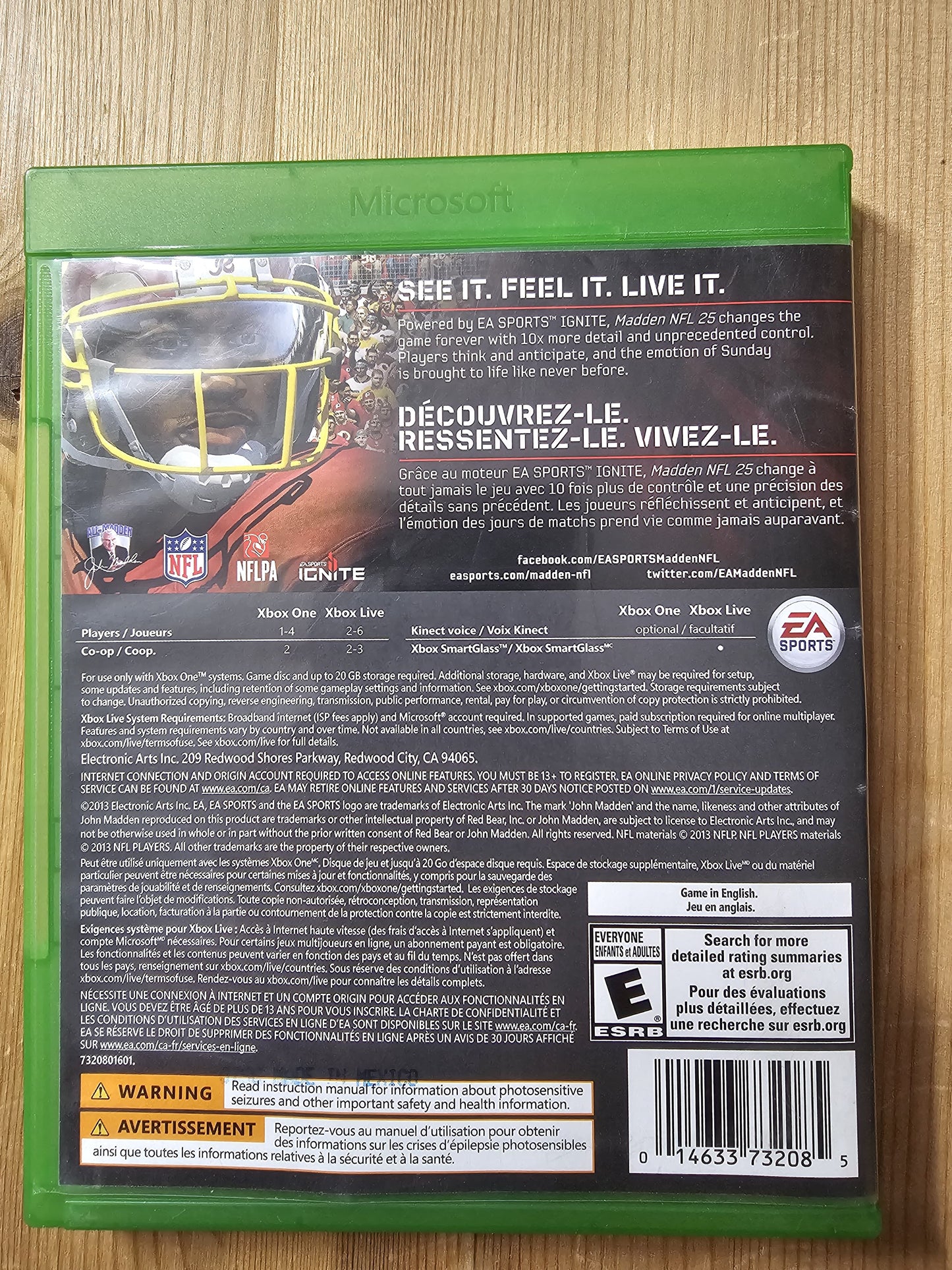 Madden NFL 25 | Microsoft Xbox One