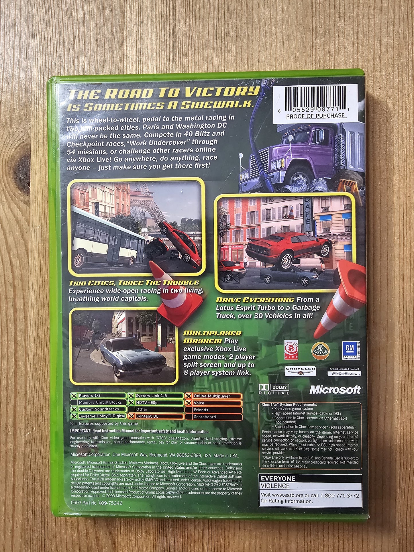 Midtown Madness 3 | Microsoft Xbox (2003)