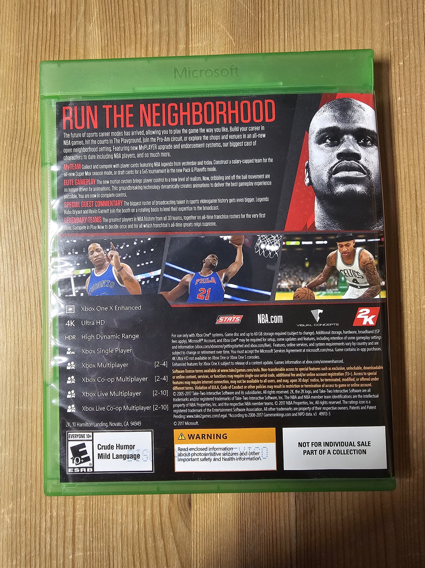 NBA 2K18: Legend Edition | Microsoft Xbox One (2017)