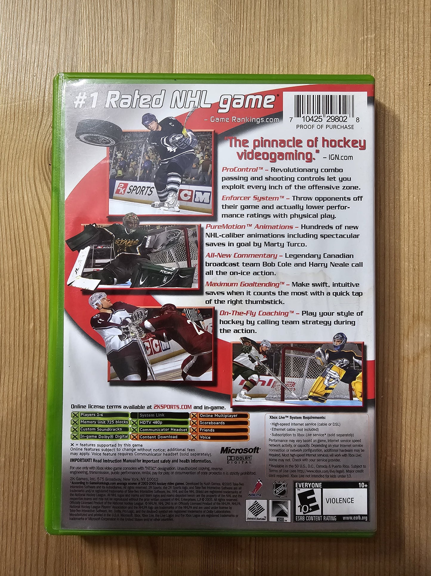 NHL 2K6 | Microsoft Xbox (2005)