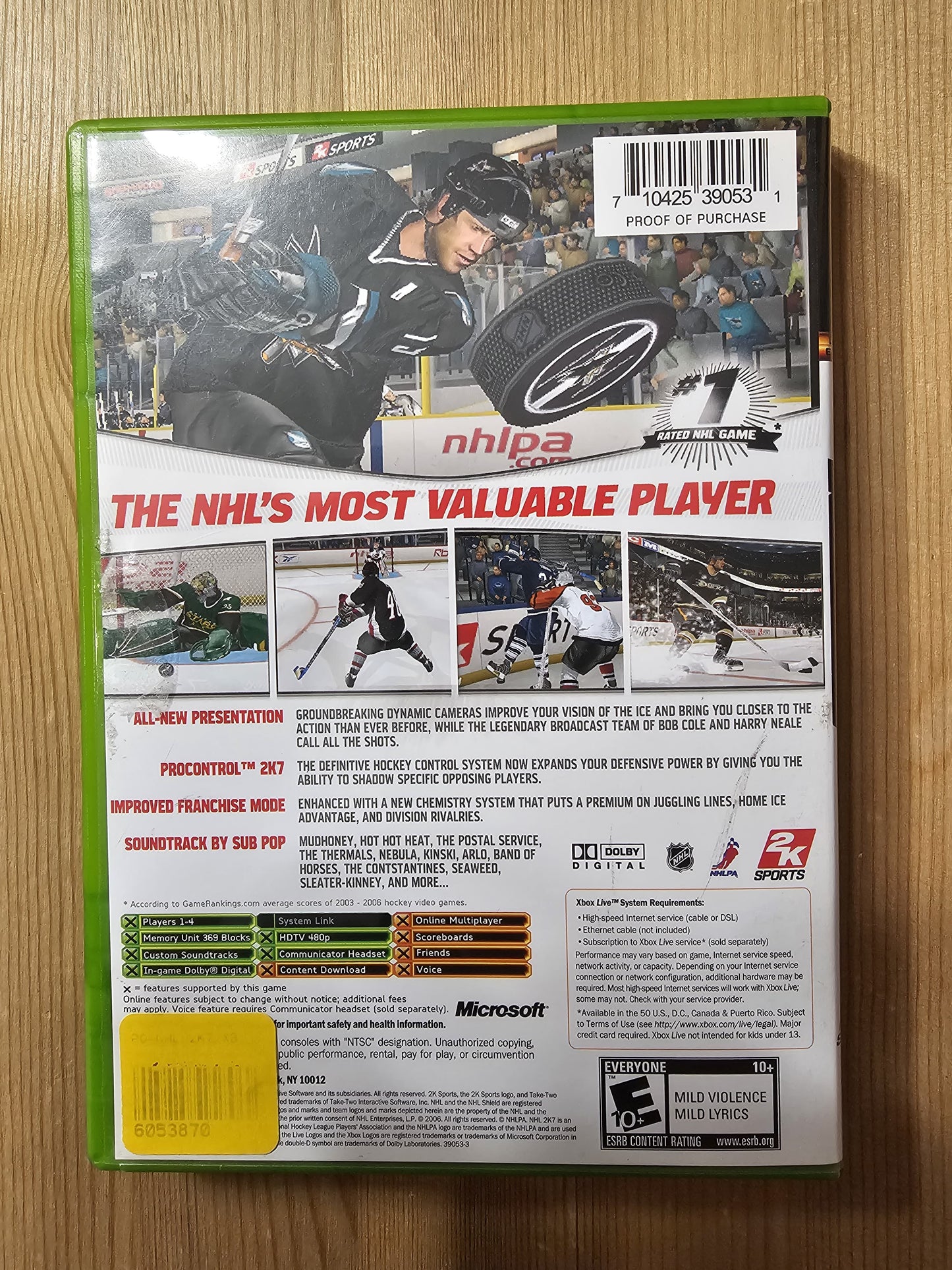 NHL 2K7 | Microsoft Xbox (2006)