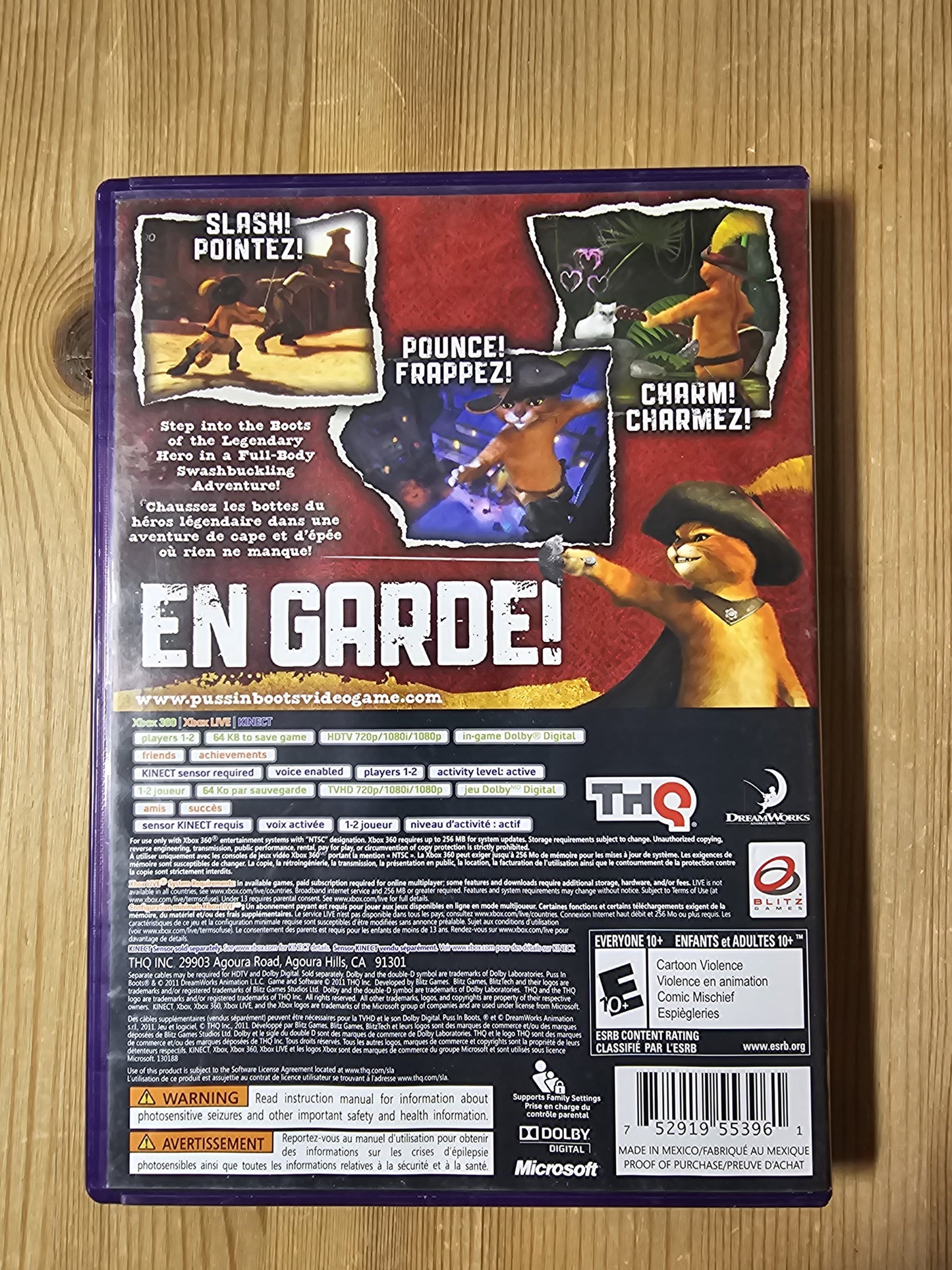 Puss in Boots | Microsoft Xbox 360