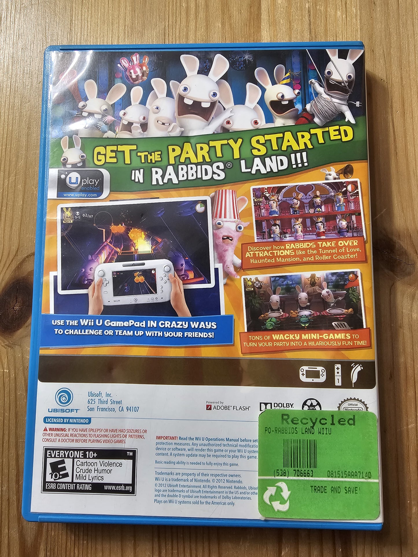 Rabbids Land | Nintendo Wii U (2012)