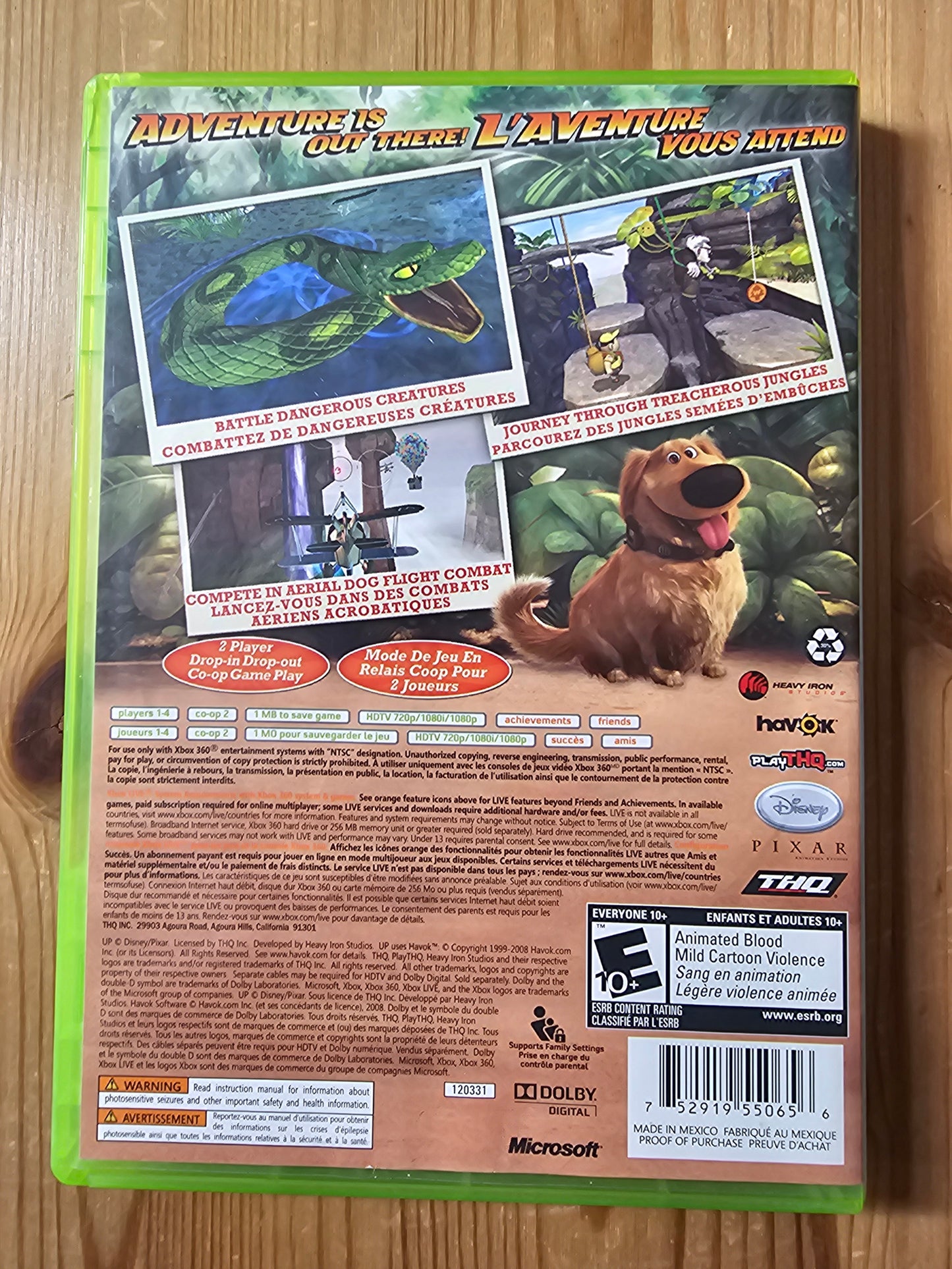 Disney Pixar "Up" | Microsoft Xbox 360 (2009)