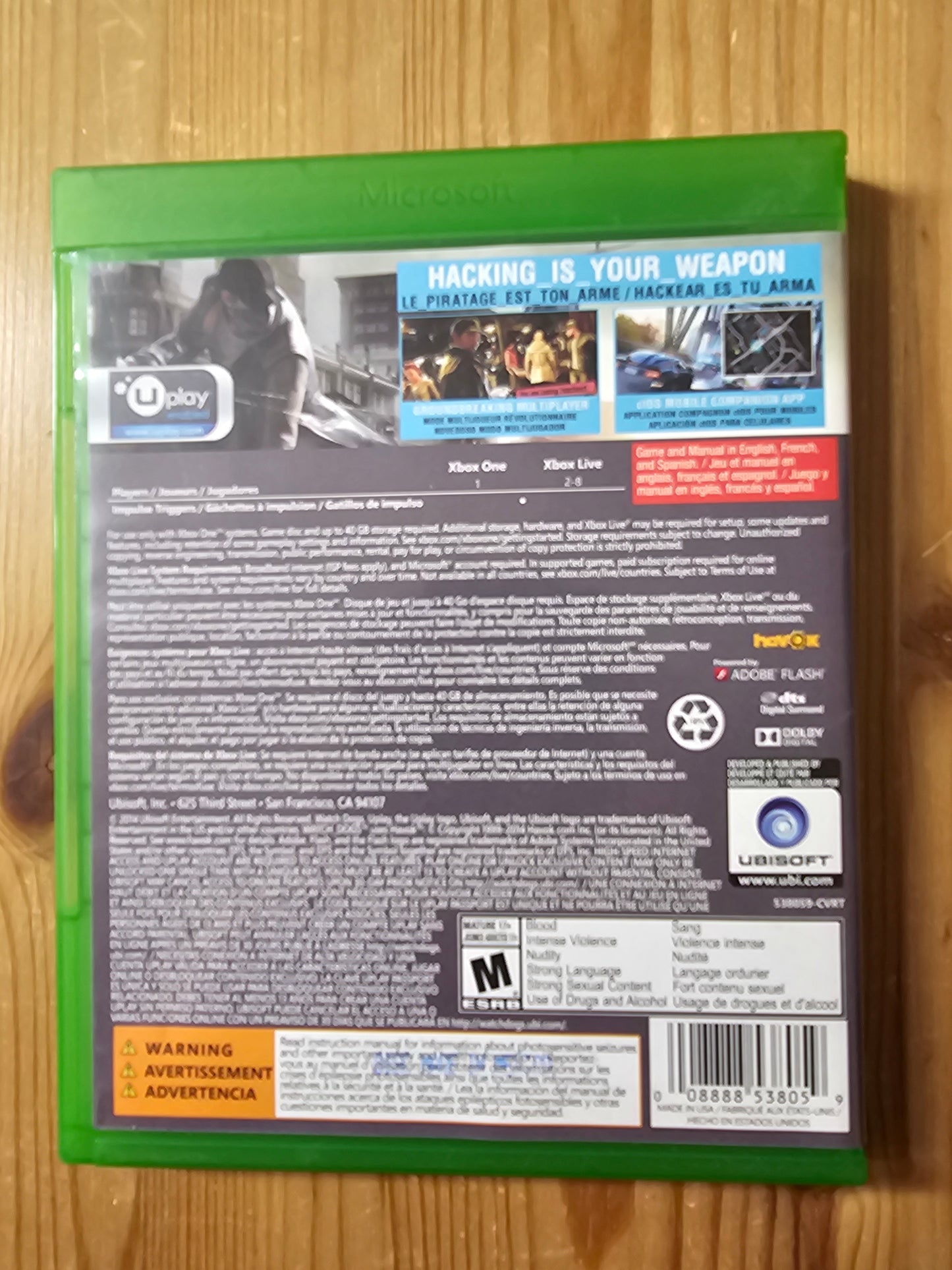 Watch Dogs | Microsoft Xbox One (2014)