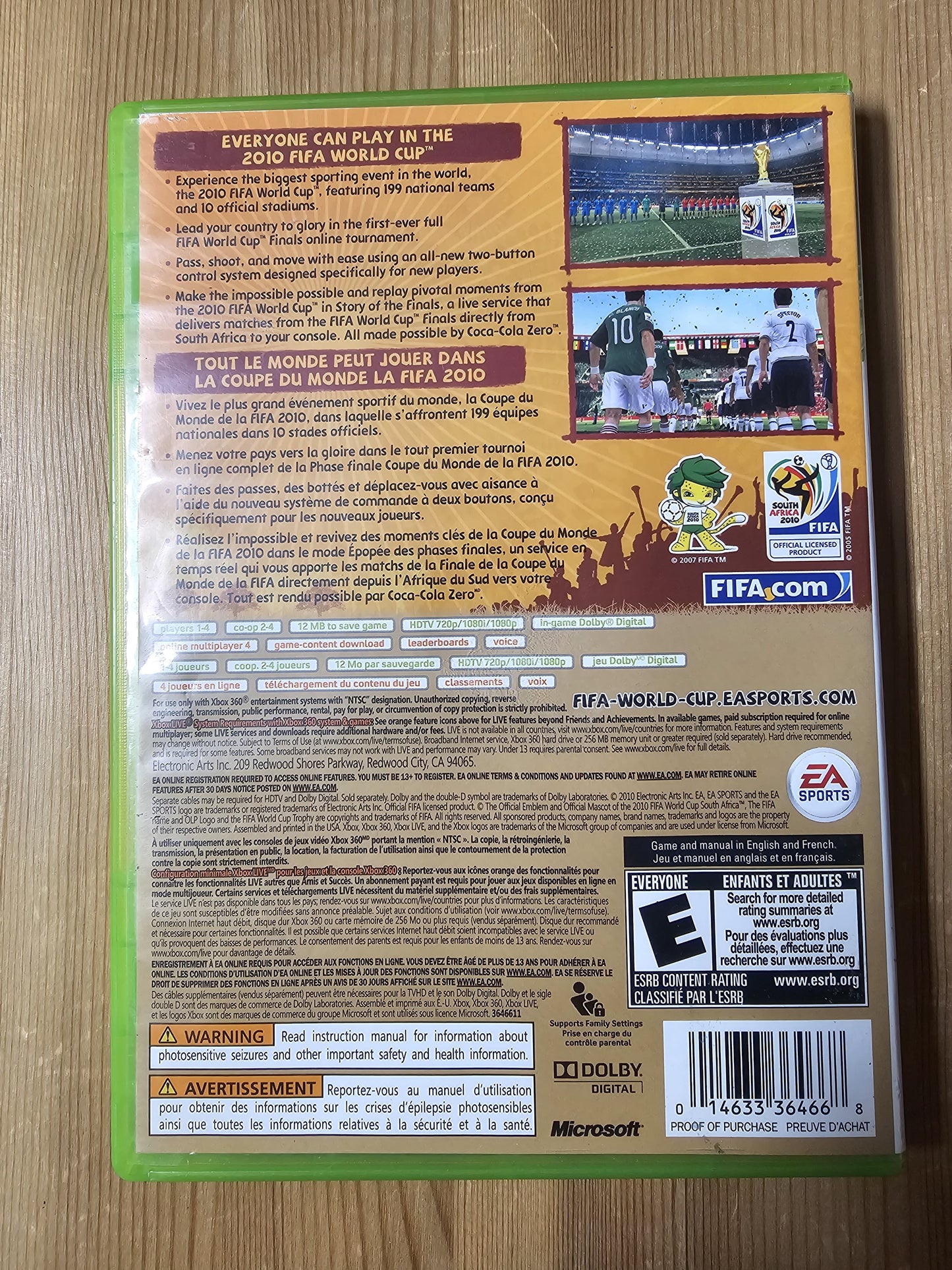 2010 FIFA World Cup South Africa | Microsoft Xbox 360 (2010)