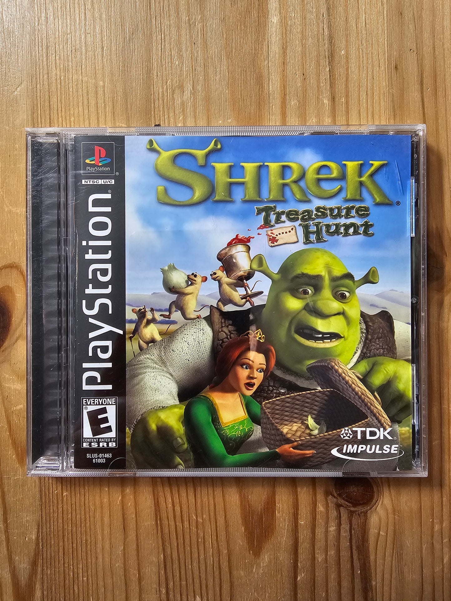 Shrek: Treasure Hunt (Sony PlayStation 1, 2002) PS1