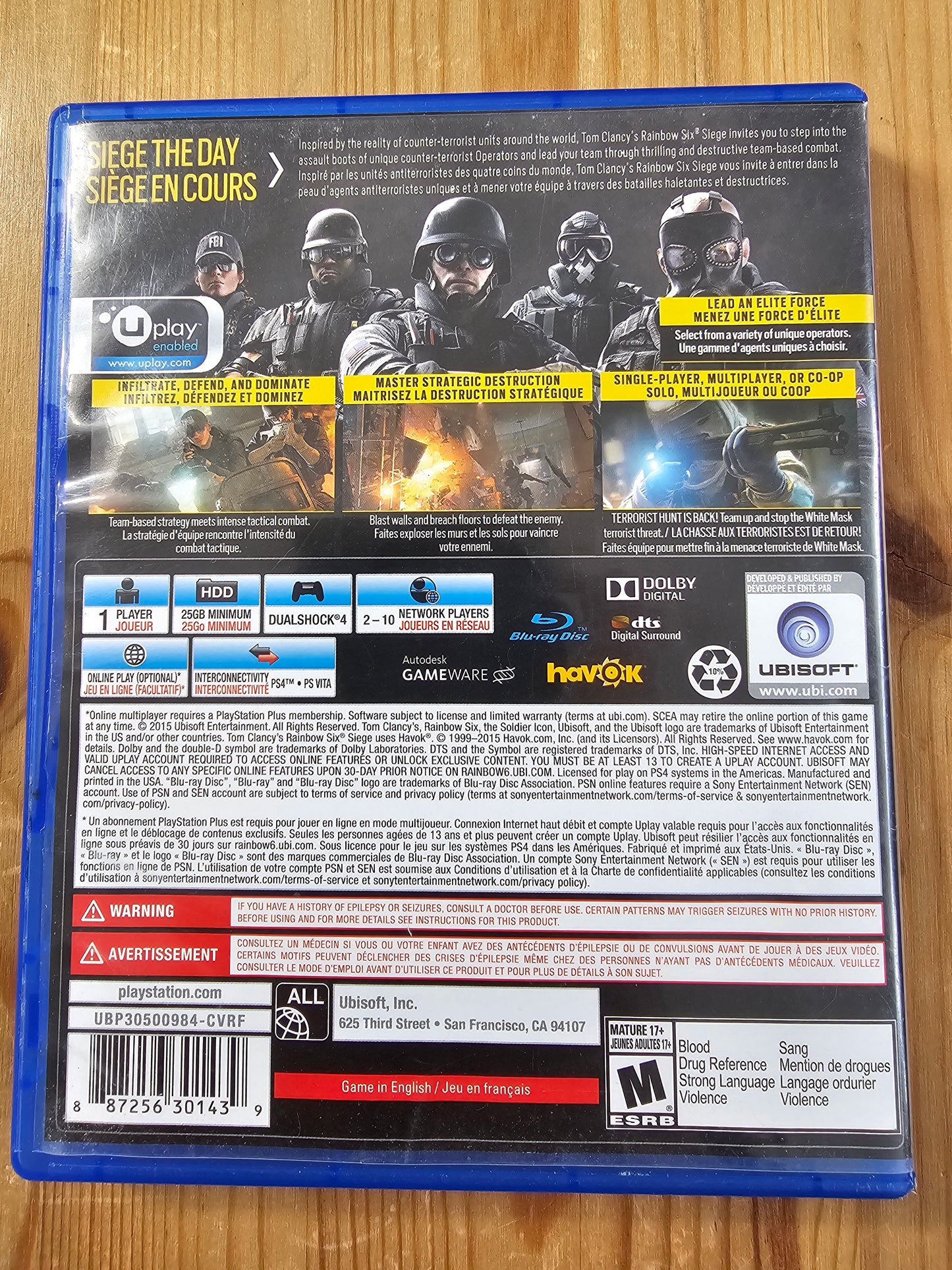 Tom Clancy's Rainbow Six: Siege | Sony PlayStation 4