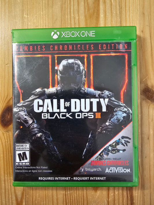 Call of Duty: Black Ops 3 III Zombie Chronicles | Microsoft Xbox One
