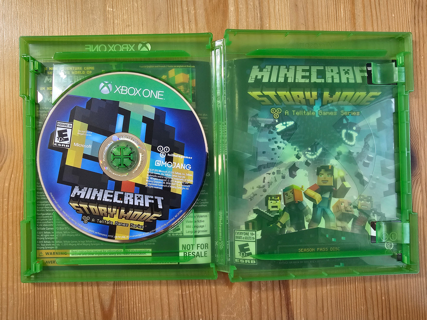 Minecraft Story Mode Season Pass | Microsoft Xbox One (2015)