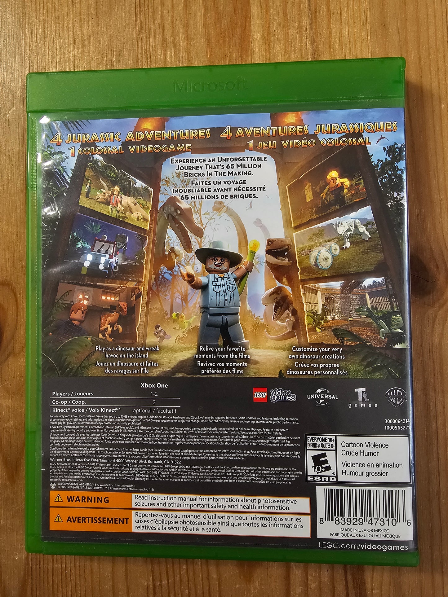 LEGO Jurassic World | Microsoft Xbox One