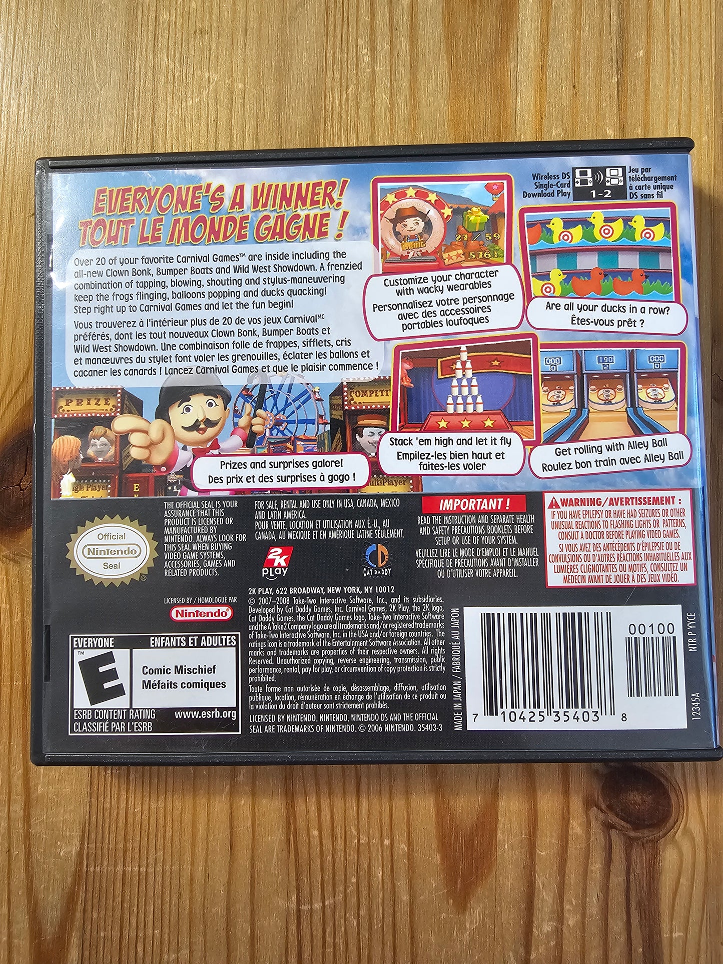 Carnival Games | Nintendo DS